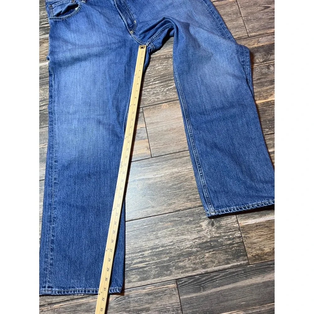 Vintage Polo Ralph Lauren Mens Classic‎ Straight Leg Blue Denim Jeans 40x32 Y2K